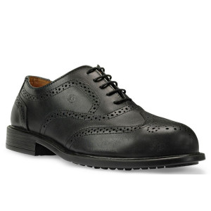 Chaussures de sécurité ETOILE cuir noir - 7RE06