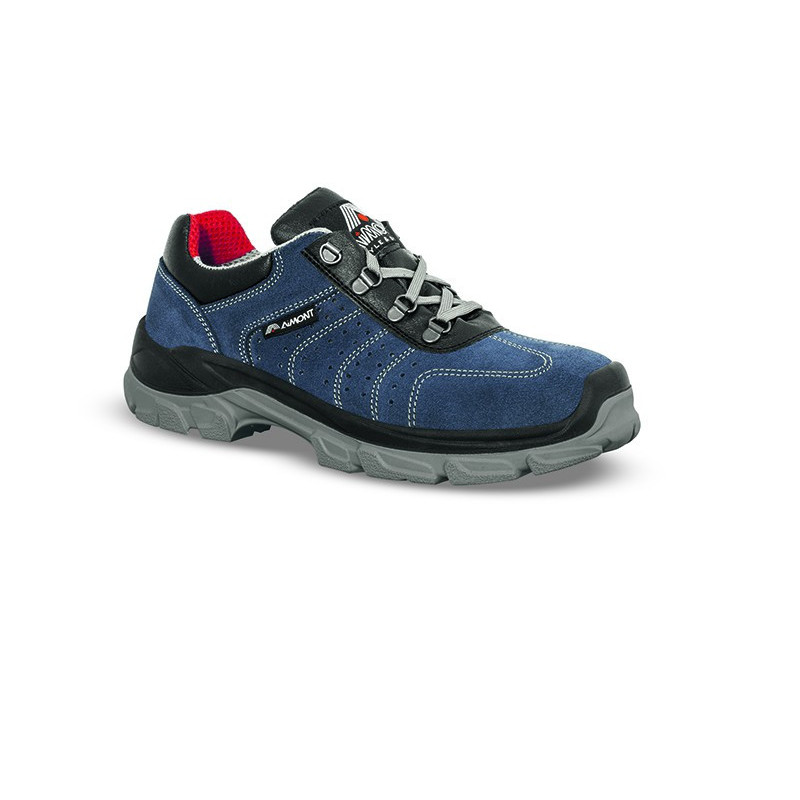 Chaussures de sécurité ARCO cuir velour bleu - 54610